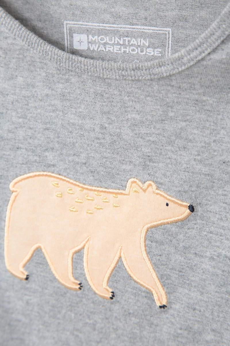 Baby Long Sleeve Applique T-Shirt