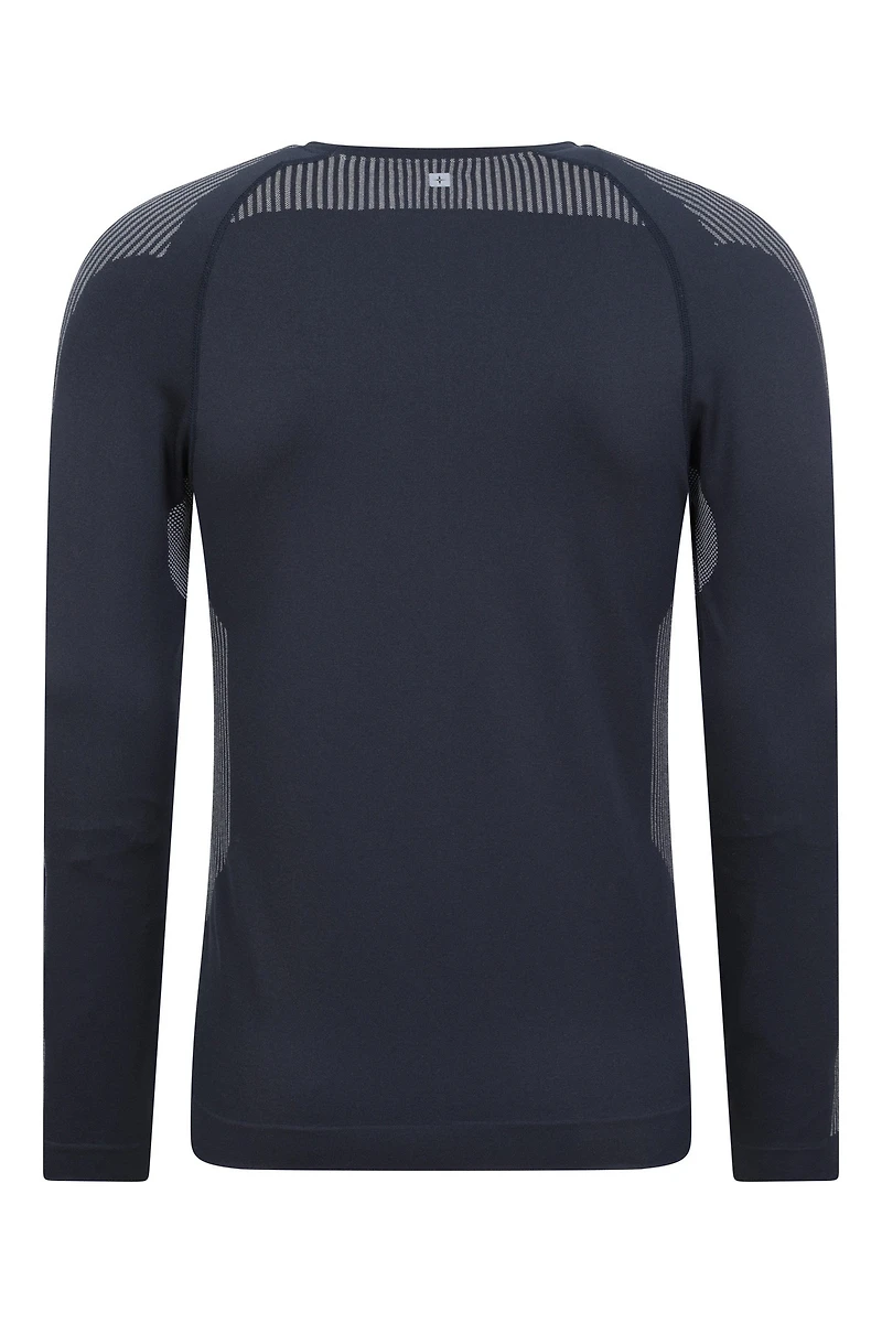 Freestyle Mens Seamless Round-Neck Base Layer
