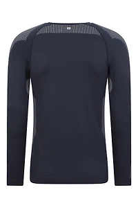 Freestyle Mens Seamless Round-Neck Base Layer