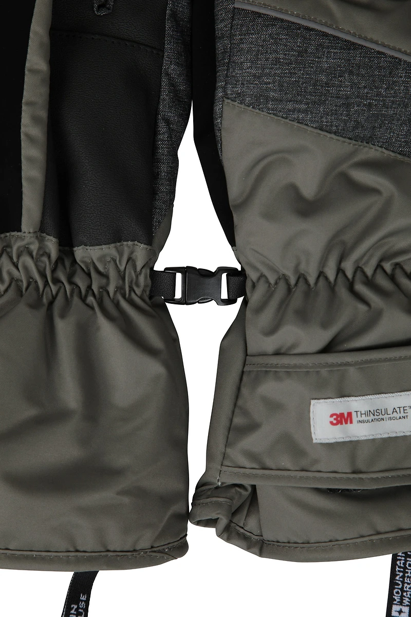 Thinsulate® Mens Waterproof Ski Gloves