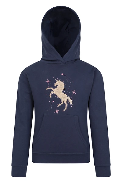 Glitter Unicorn Kids Hoodie