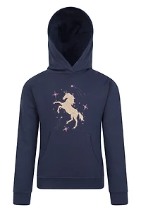 Glitter Unicorn Kids Hoodie