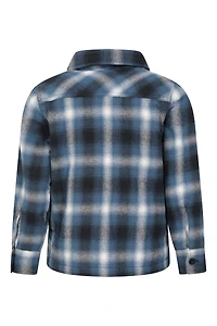 Stream Kids Sherpa Lined Zip Shacket