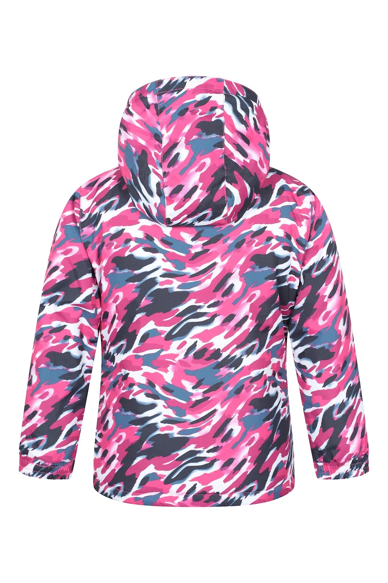 Kids Printed Ski Jacket & Pant Set