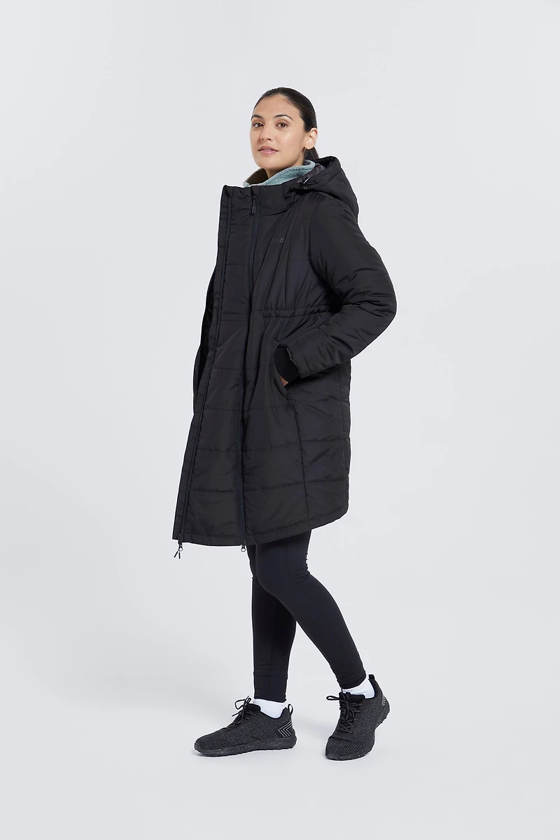 Maternity Amethyst Womens Long Insulated Jacket