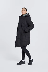 Maternity Amethyst Womens Long Insulated Jacket