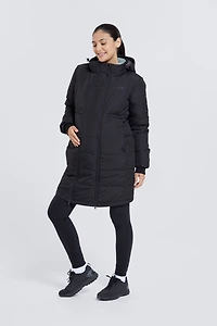 Maternity Amethyst Womens Long Insulated Jacket