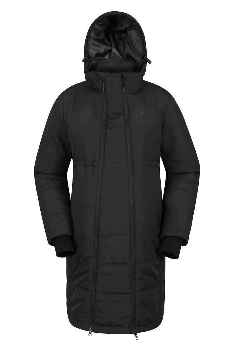 Maternity Amethyst Womens Long Insulated Jacket