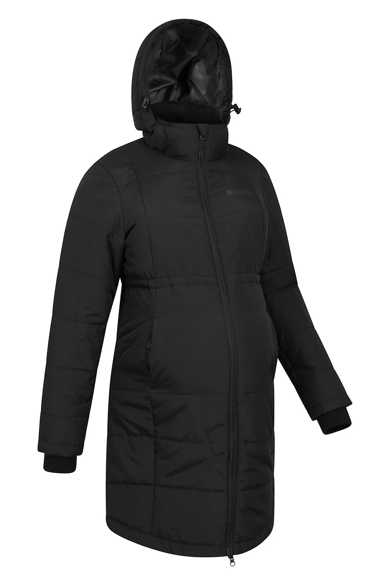 Maternity Amethyst Womens Long Insulated Jacket