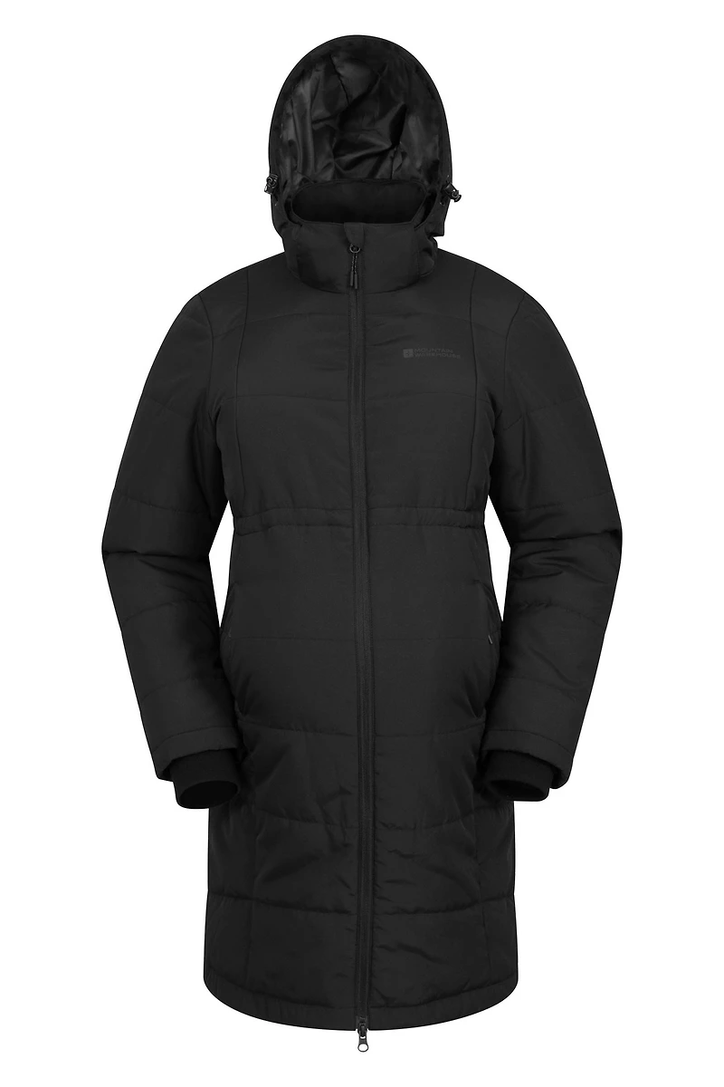Maternity Amethyst Womens Long Insulated Jacket