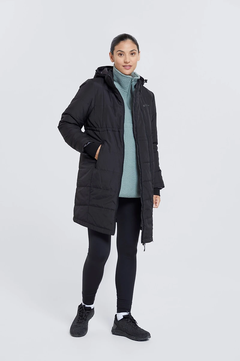 Maternity Amethyst Womens Long Insulated Jacket