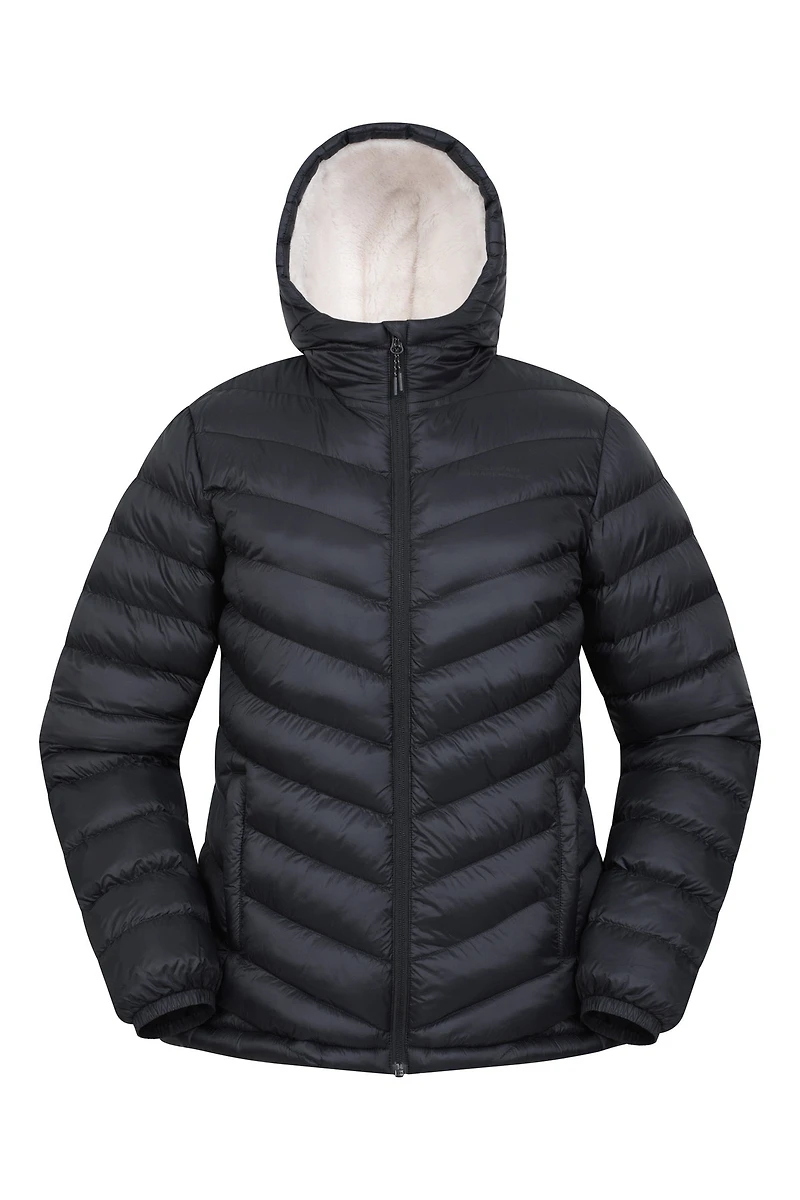 Seasons Womens Fur Lined Insulated Jacket