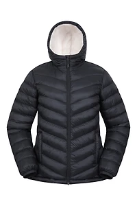 Seasons Womens Fur Lined Insulated Jacket