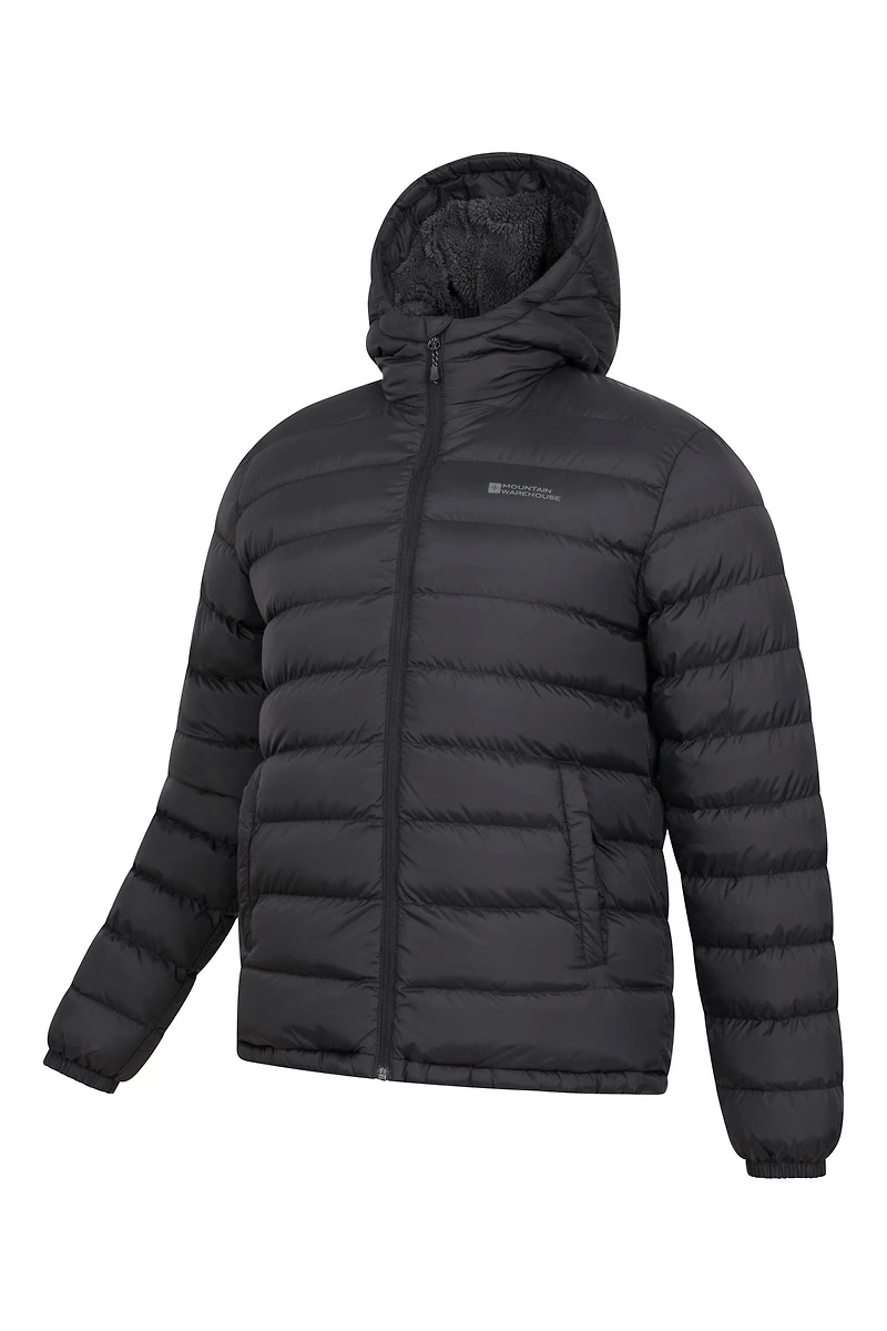 Seasons Mens Fur Lined Insulated Jacket