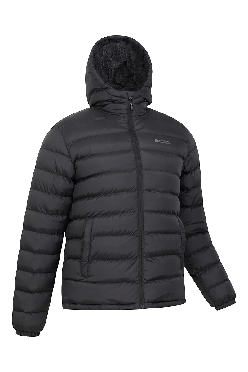 Seasons Mens Fur Lined Insulated Jacket