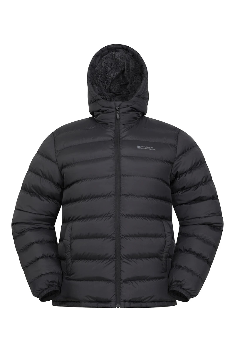 Seasons Mens Fur Lined Insulated Jacket
