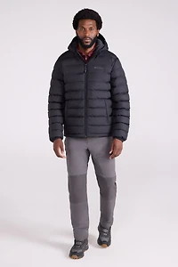 Seasons Mens Fur Lined Insulated Jacket