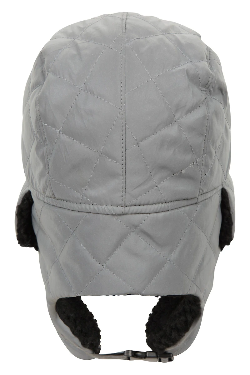 Reflective Kids Water-Resistant Thermal Trapper Hat