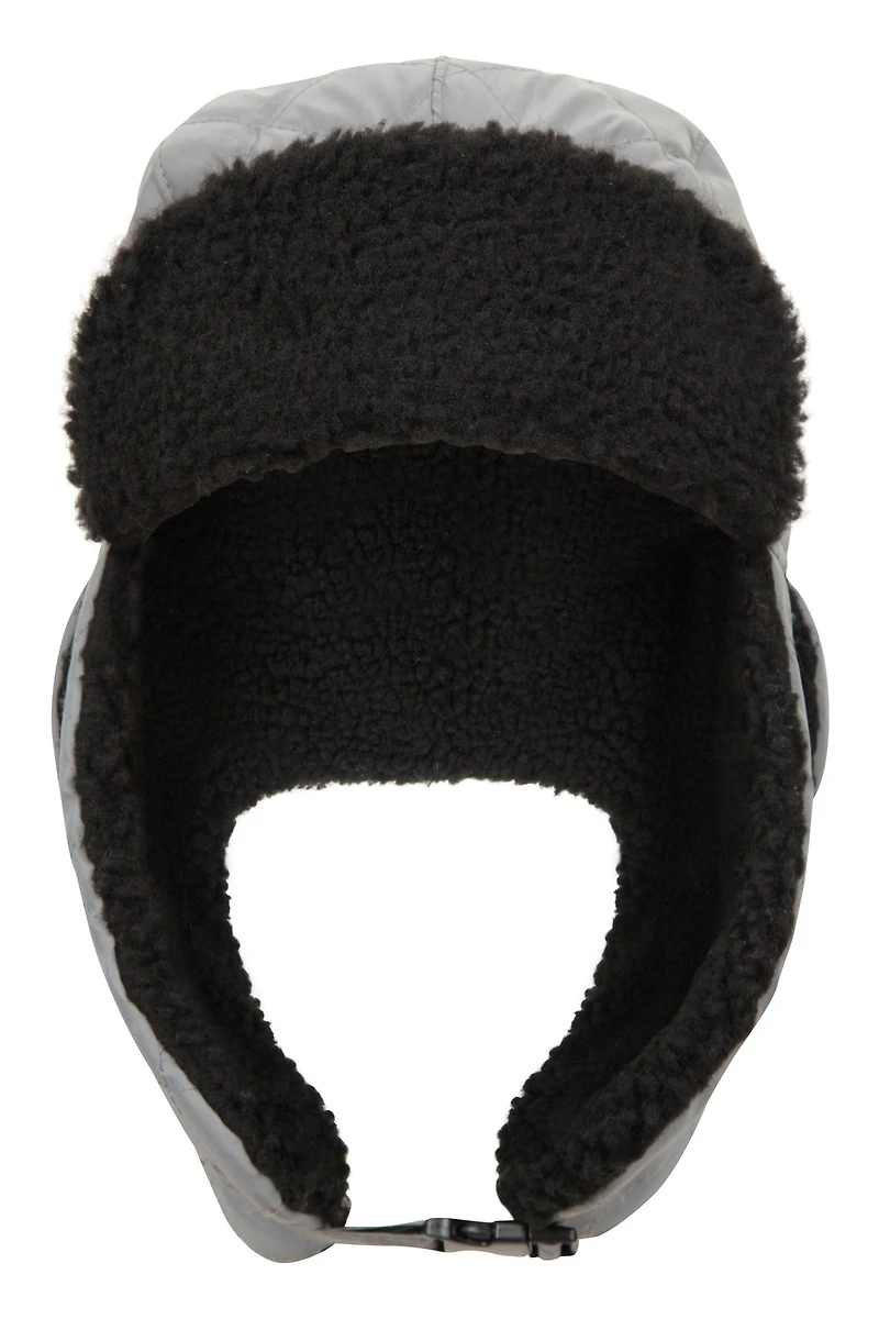 Reflective Kids Water-Resistant Thermal Trapper Hat