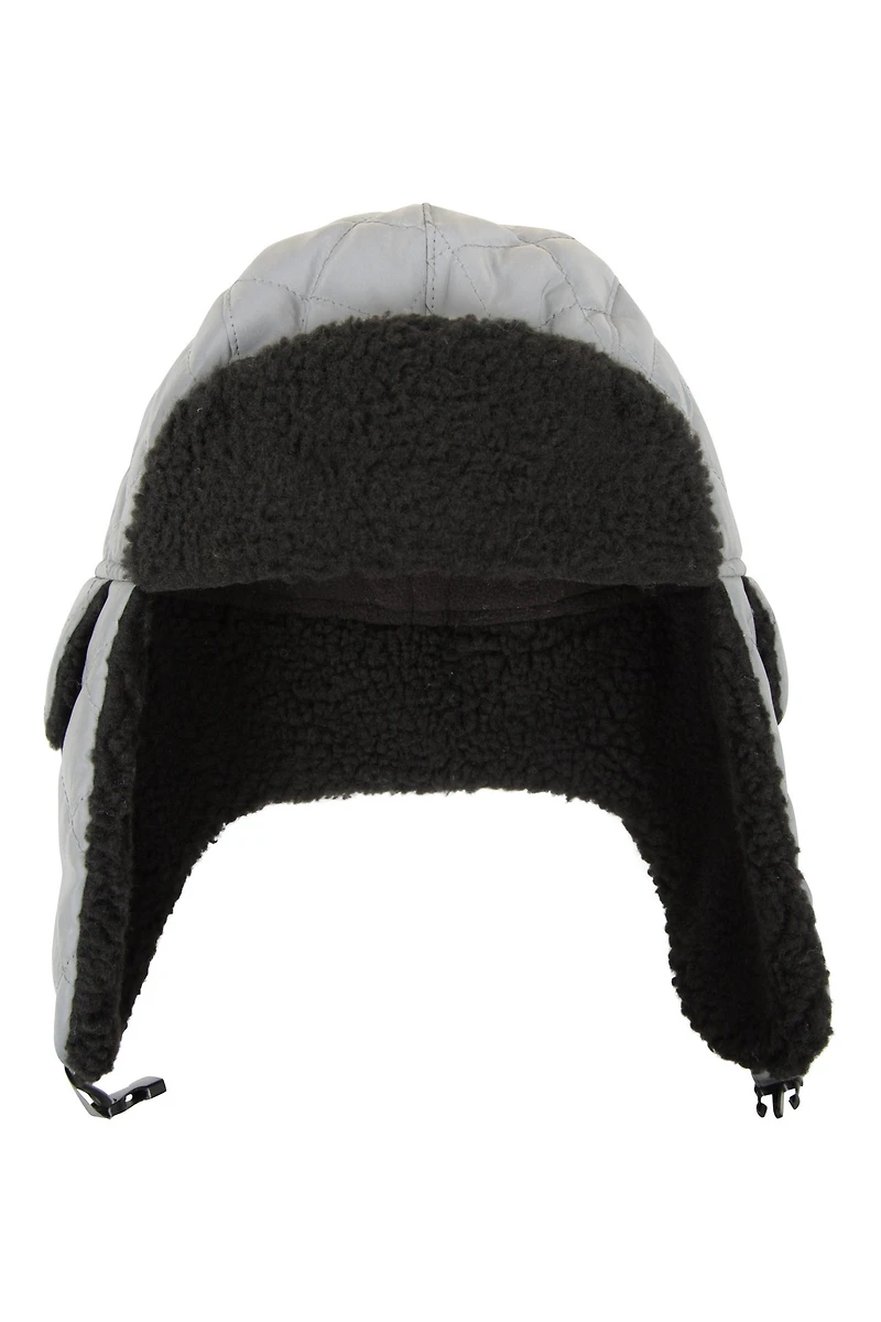 Reflective Kids Water-Resistant Thermal Trapper Hat