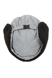 Reflective Kids Water-Resistant Thermal Trapper Hat