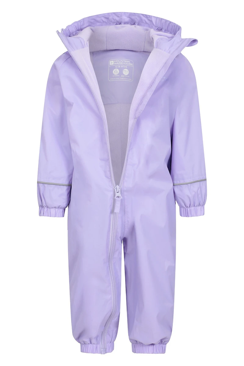 Spright Fleece Lined Junior Waterproof Rain Suit