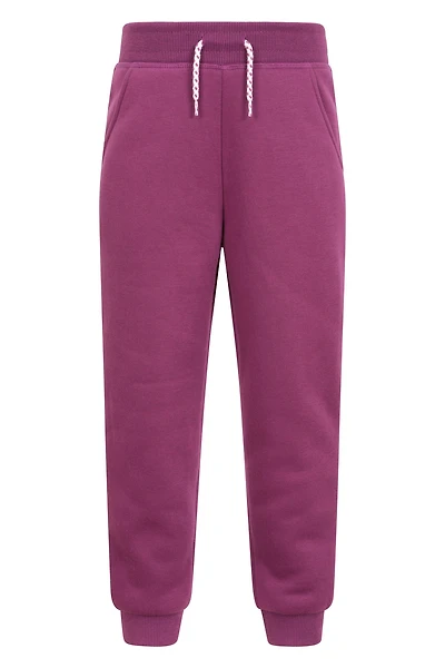 Alpine Kids Fur Lined Sweatpants