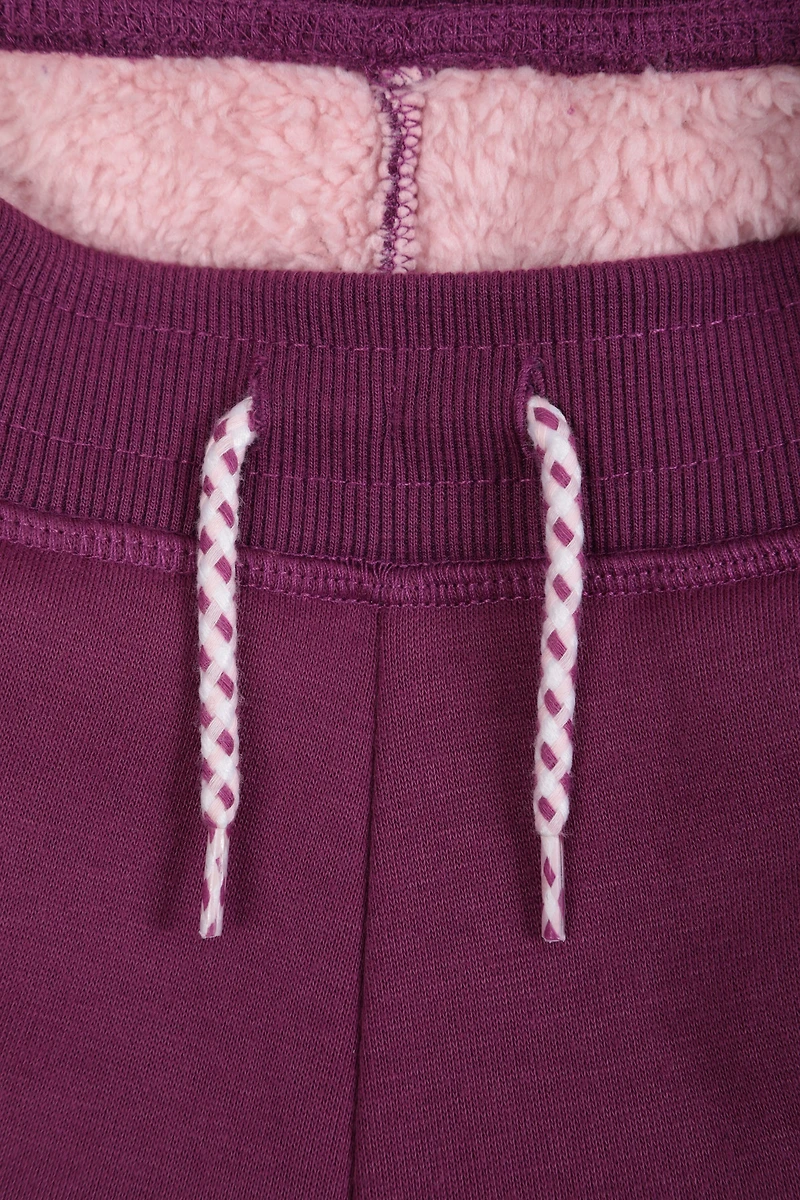 Alpine Kids Fur Lined Sweatpants