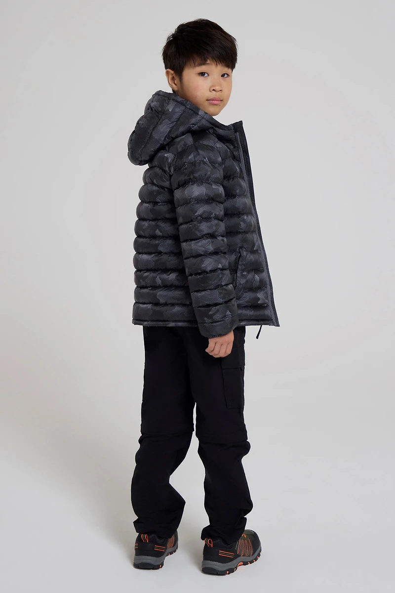 Seasons Kids Printed Insulated Jacket