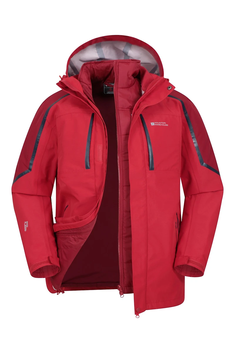 Zenith Extreme Mens 3-in-1 Waterproof Jacket