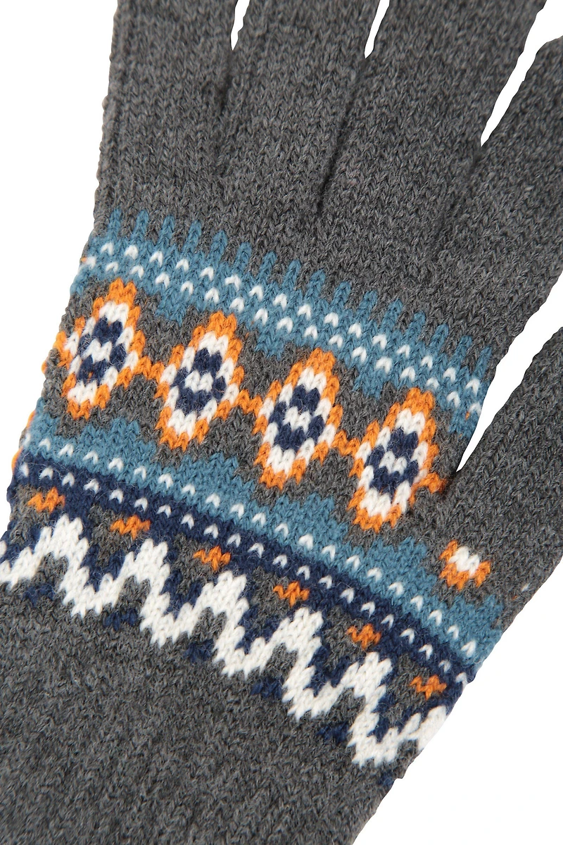 Kids Fairisle Gloves