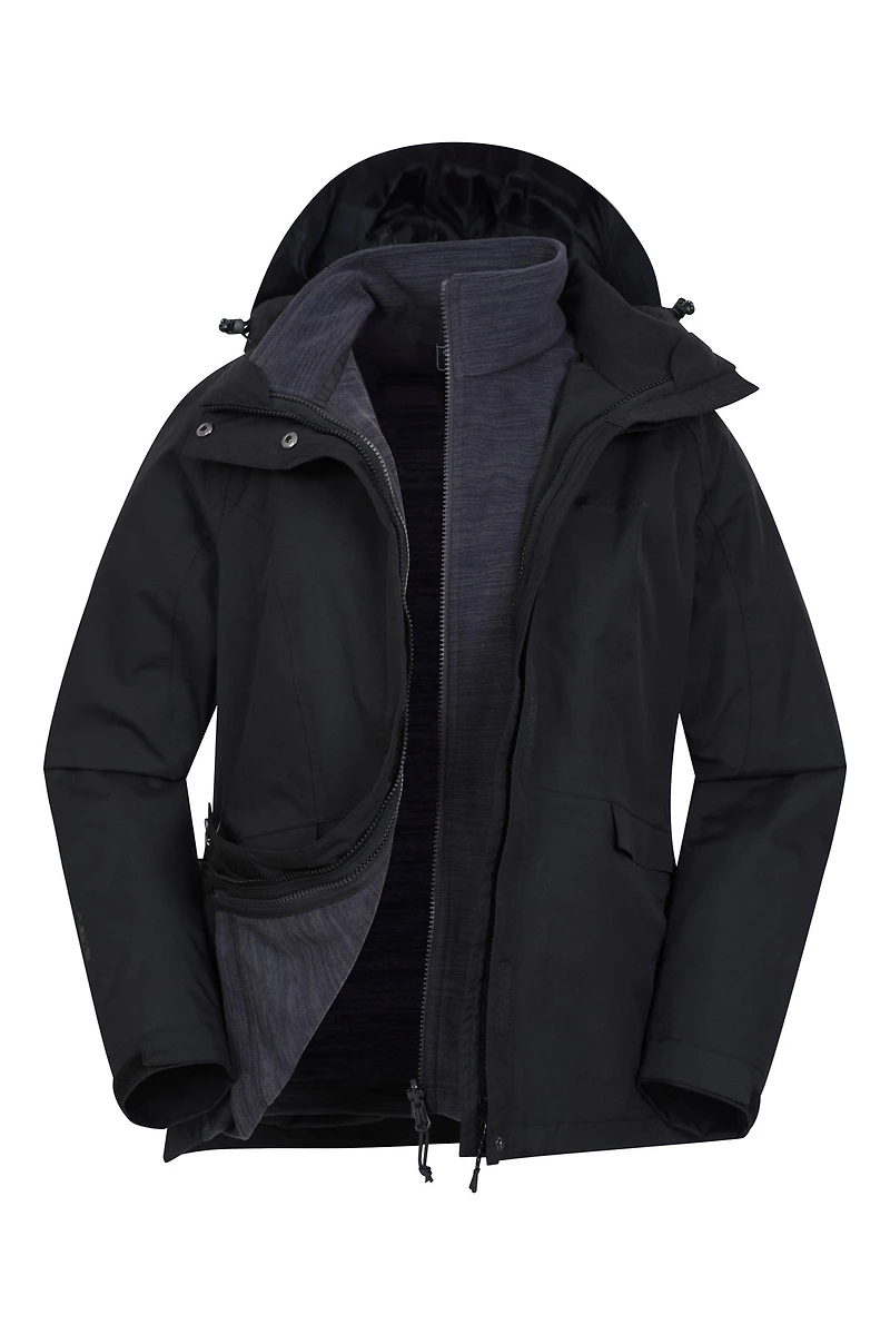 Thunderstorm II Womens 3 1 Waterproof Jacket