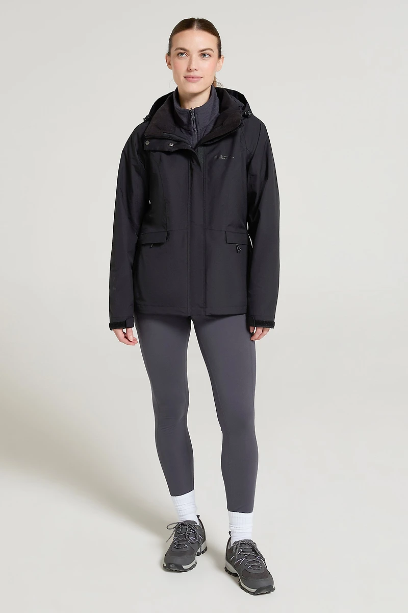 Thunderstorm II Womens 3 1 Waterproof Jacket