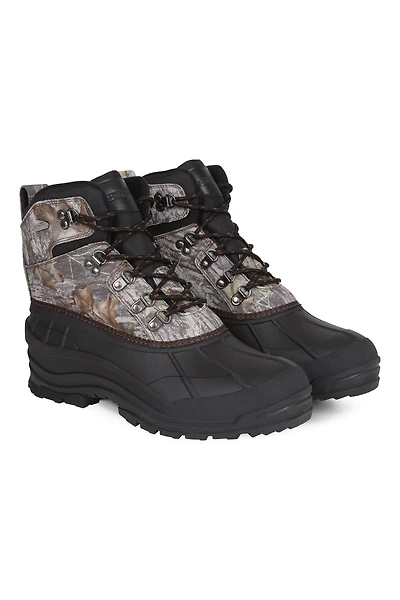 Woodland Mens Camo Snow Boots