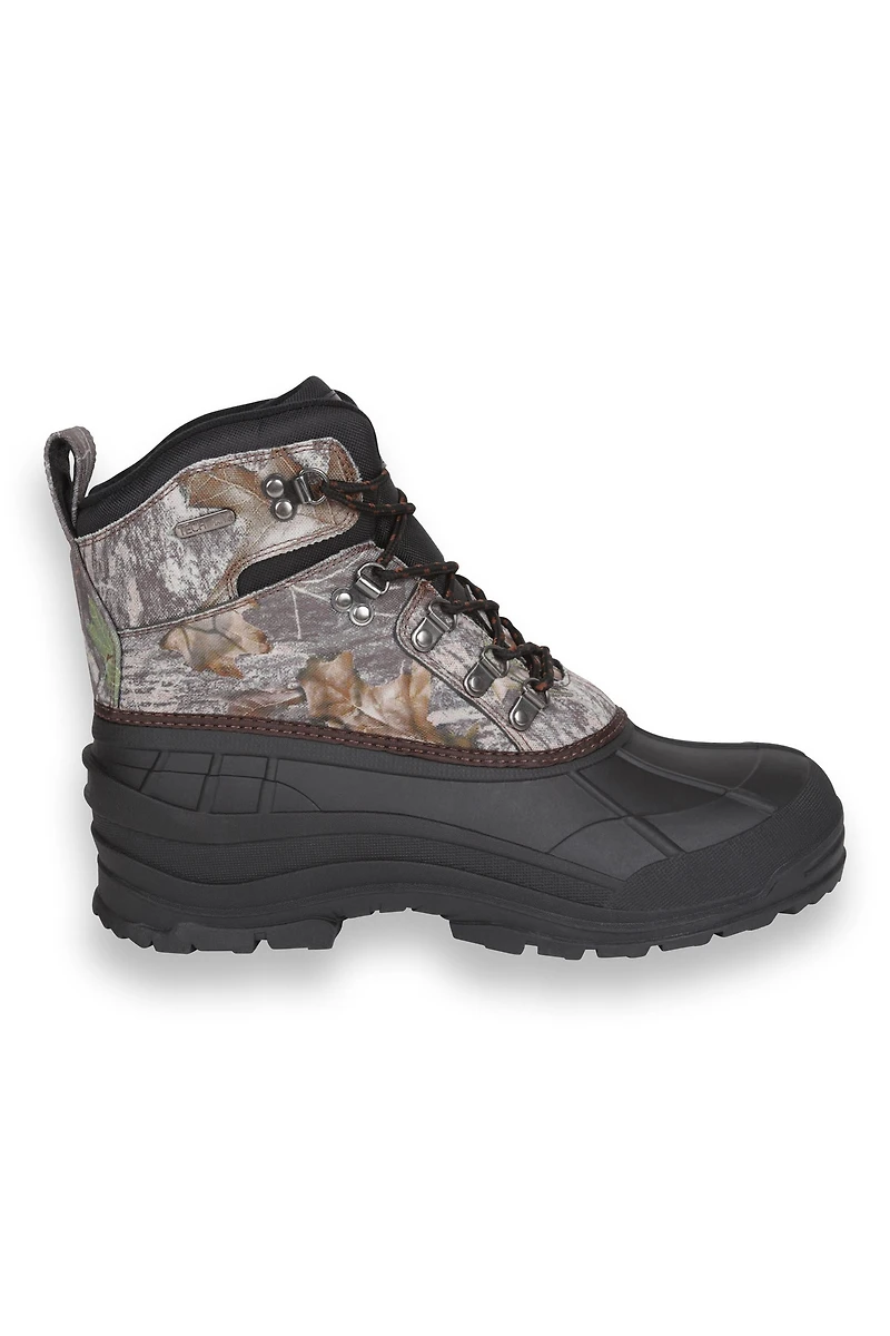 Woodland Mens Camo Snow Boots