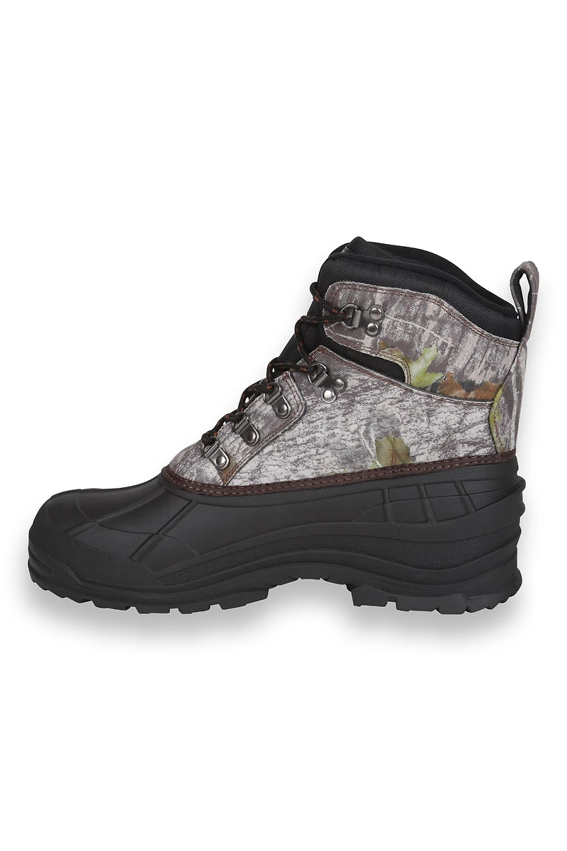 Woodland Mens Camo Snow Boots