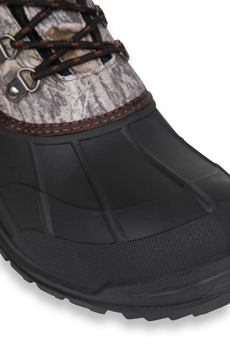 Woodland Mens Camo Snow Boots