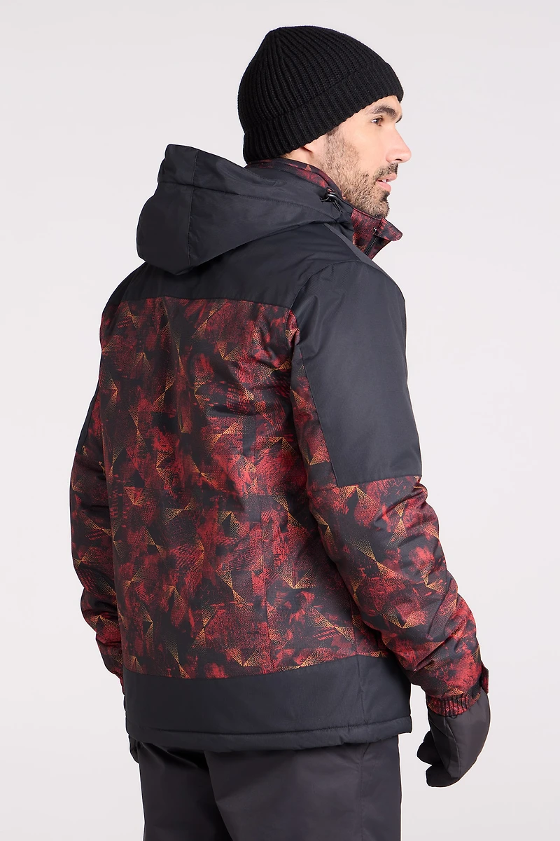 Shadow II Mens Printed Ski Jacket