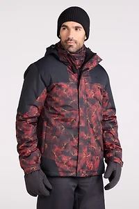 Shadow II Mens Printed Ski Jacket