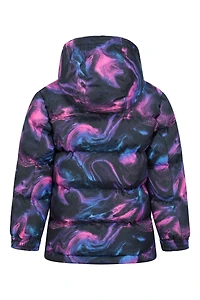 Snow II Kids Printed Water Resistant Insulated Jacket