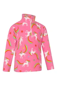 Endeavour Kids Printed Half-Zip Fleece