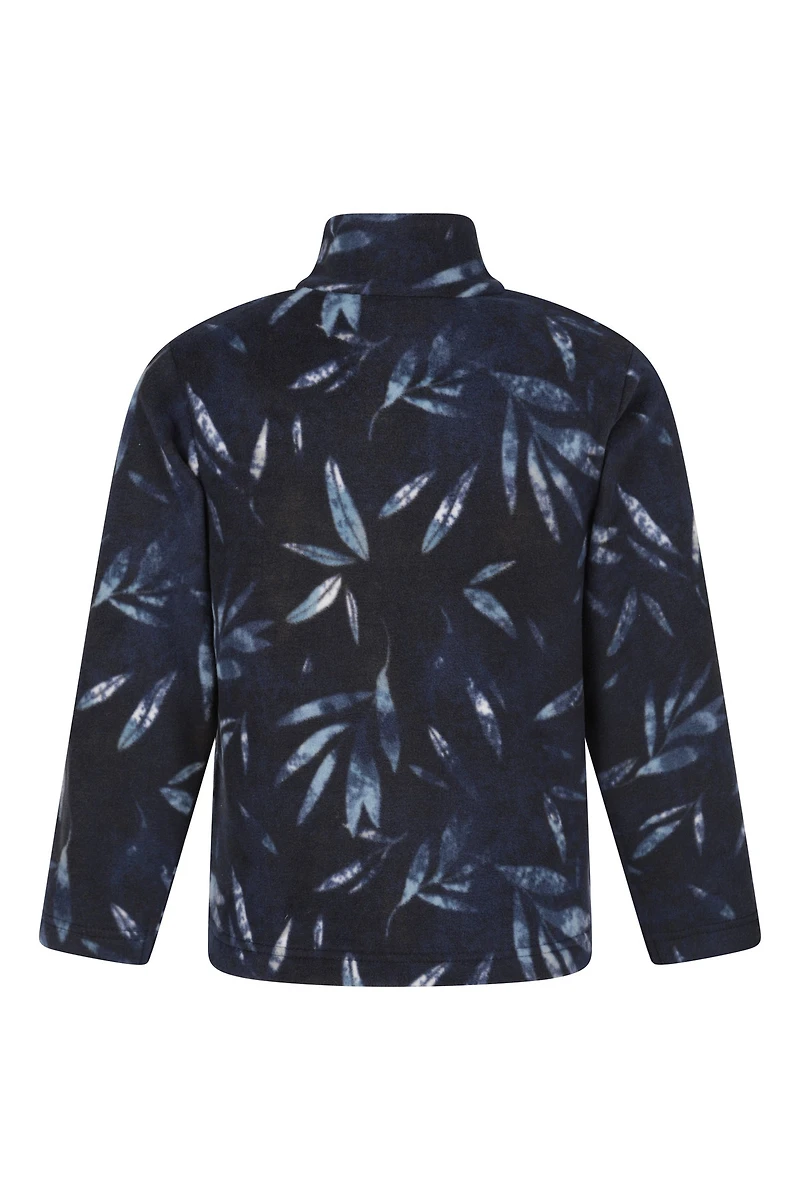 Pursuit Printed Kids Half-Zip Fleece