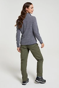 Snowdon Melange II Womens Full-Zip Fleece