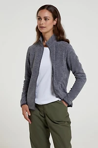 Snowdon Melange II Womens Full-Zip Fleece