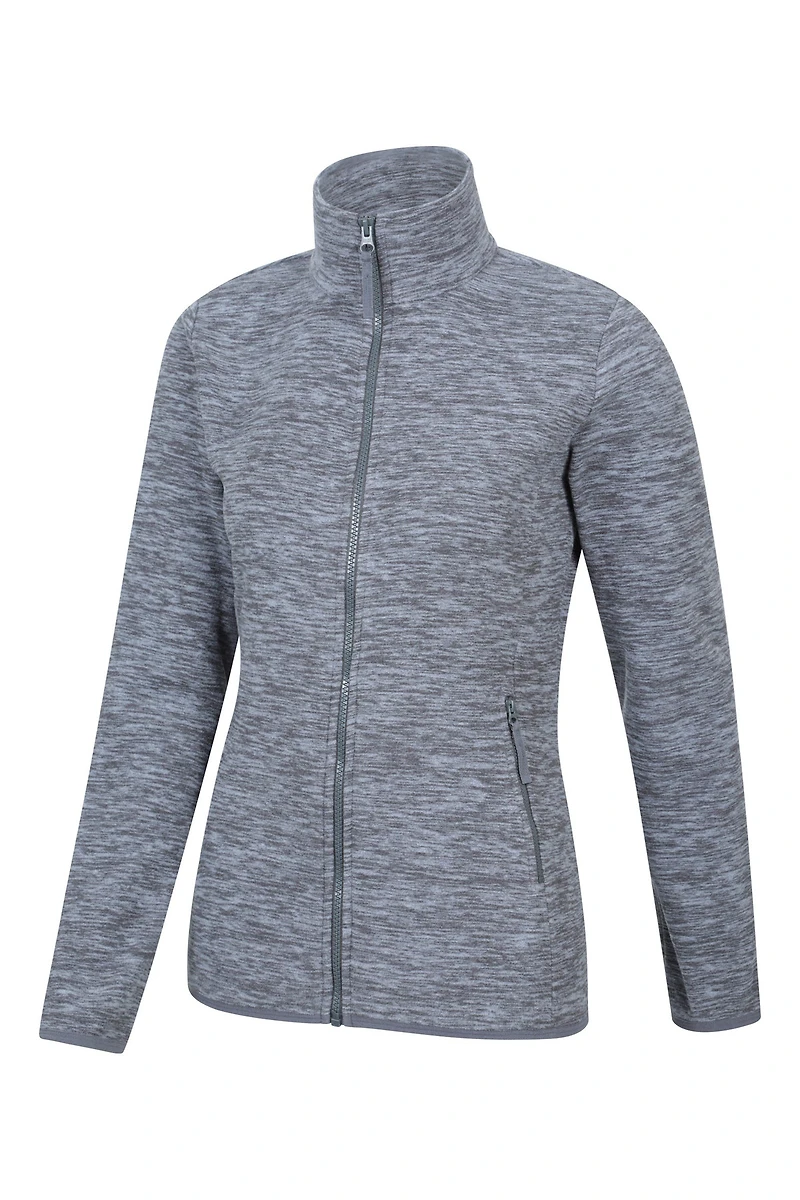Snowdon Melange II Womens Full-Zip Fleece