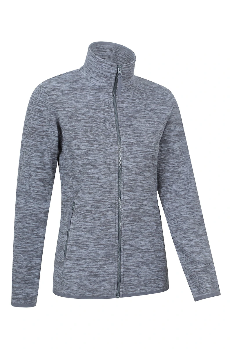 Snowdon Melange II Womens Full-Zip Fleece