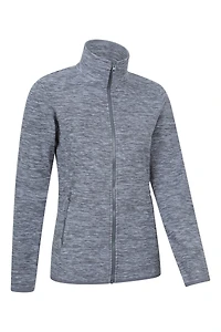 Snowdon Melange II Womens Full-Zip Fleece