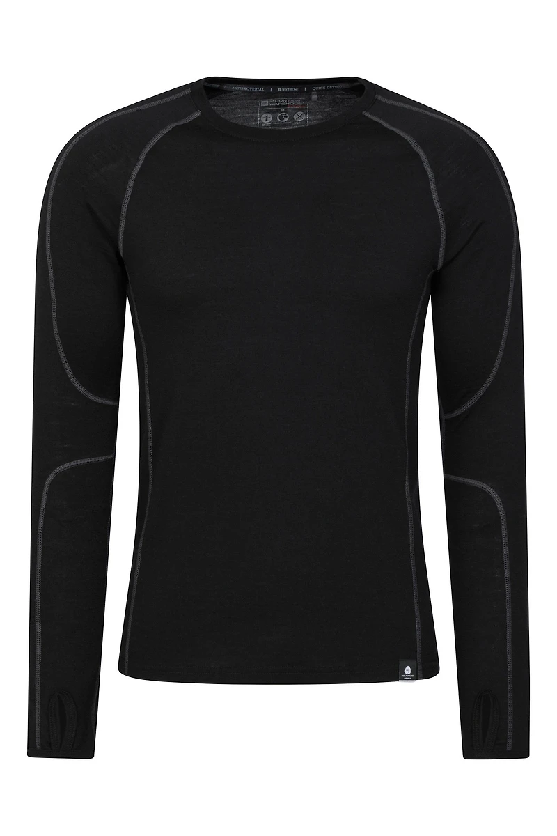 Asgard III Mens Merino Round Neck Top