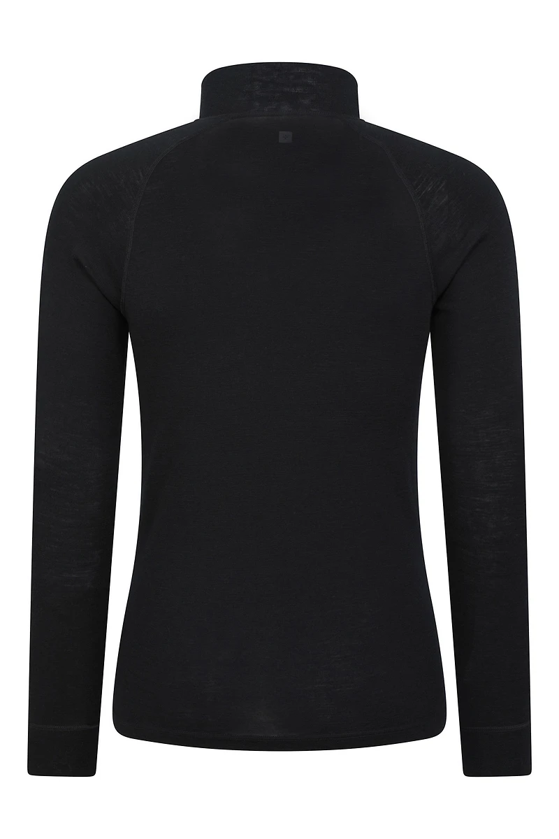 Merino II Mens Zip Neck Base Layer Top