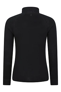 Merino II Mens Zip Neck Base Layer Top